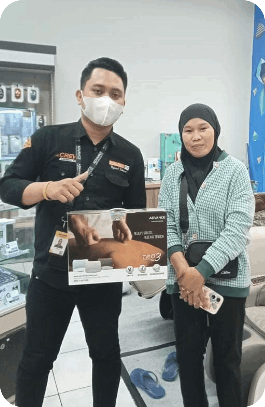 Neo Neck Cushion Customer
